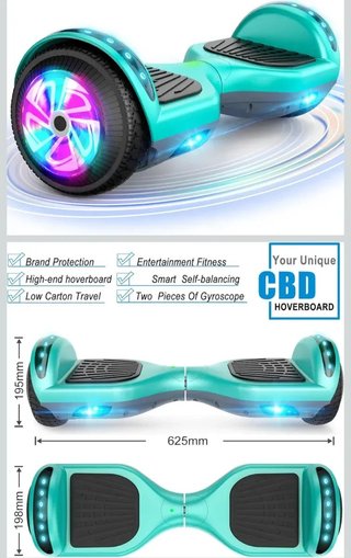 Hoverboard patinete eléctrico Gyropod SISIGAD