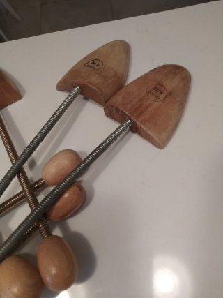 Hormas para zapatos de madera