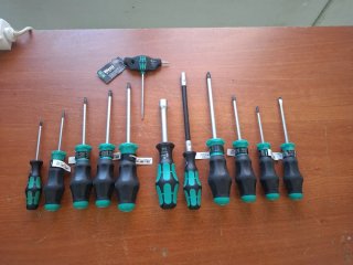 WERA JUEGO DE DESTORNILLADORES NUEVOS (12 PIEZAS)