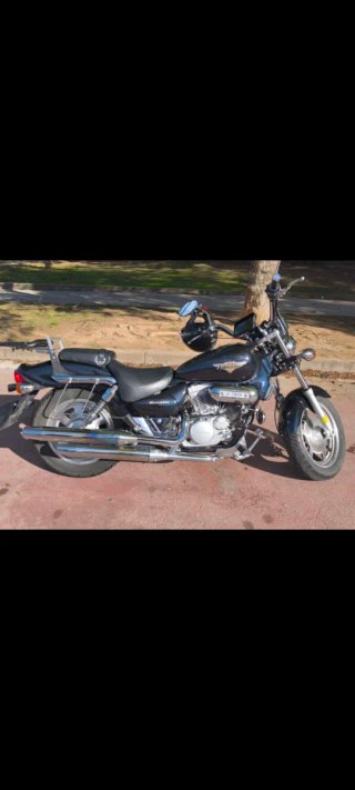Hyosung Aquila GV125 2006 Negra