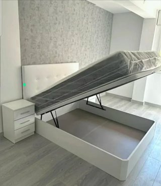 Cama canapé con colchón