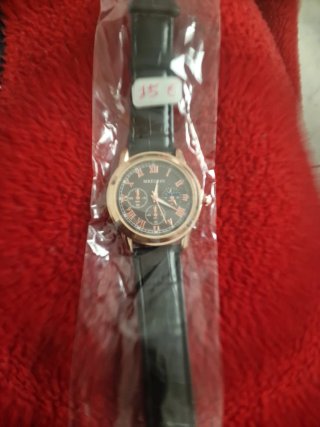 Reloj MREURIO Negro y Dorado
