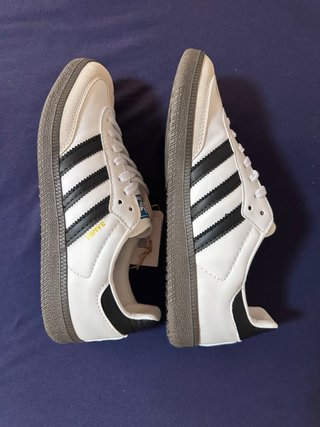 Adidas Samba Blanco y negro