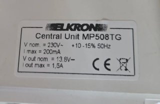 Centrale Allarme Elkron MP508TG