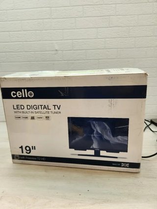 Televisor Cello 19 LED pulgadas TV