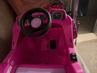 Coche Eléctrico Minnie Mouse Batería Recargable