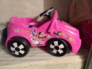Coche Eléctrico Minnie Mouse Batería Recargable