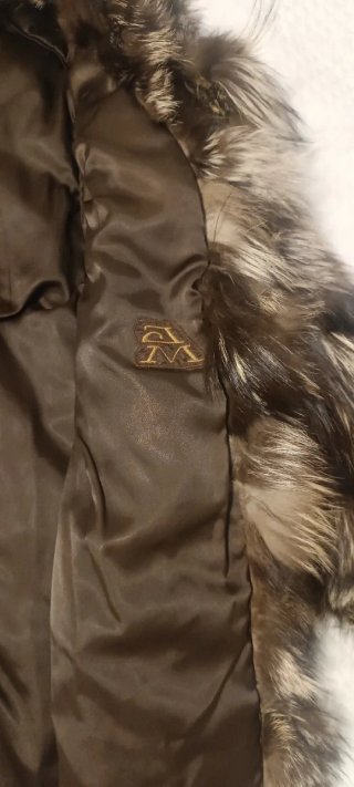 Chaqueta de piel de zorro de Canadá