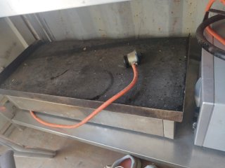 Plancha profesional 1 metro