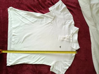 Polo Emporio Armani Bianco M