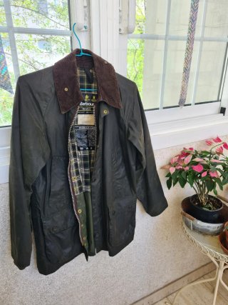 Chaqueta Barbour Bedale Marrón/Verde