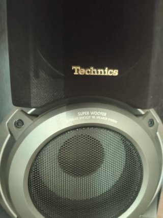 Altavoces Technics EH 750 Negro/Plata