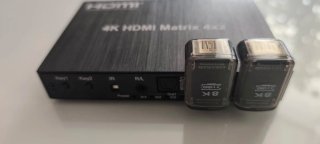 Switch, conmutador HDMI 4K Matrix 4x2