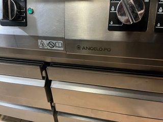 Línea Cocción ANGELO PO + Mesa Fría INFRICO