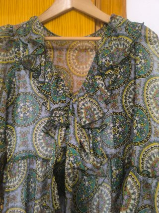 Vestido Zara Largo Estampado