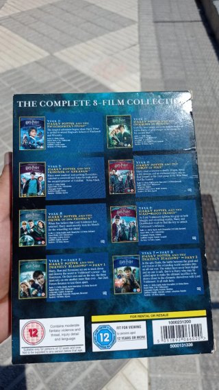 Harry Potter Colección Completa 8 Películas DVD
