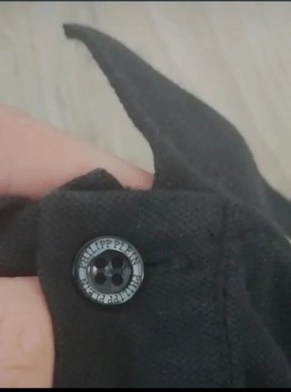 Polo Negro con Logo