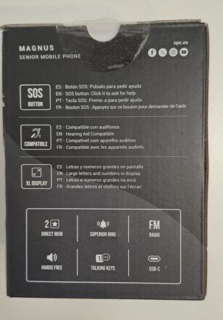 Teléfono SPC Magnus Senior Móvil