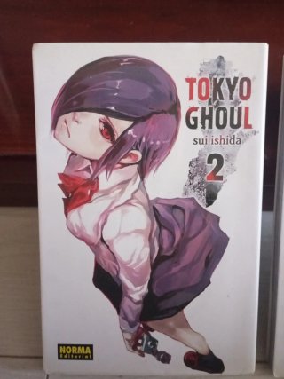 Tokyo Ghoul CD tomo 1 + tomo 2 y 3 comic