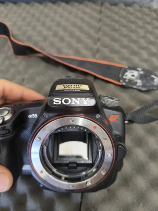 Cámara Sony a55