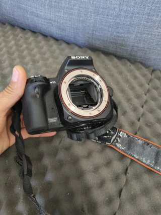 Cámara Sony a55