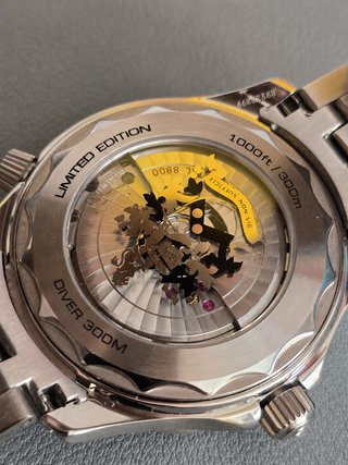 Reloj homenaje estilo diver automático