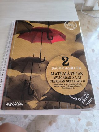 Matemáticas aplicadas a las Ciencias Sociales I...