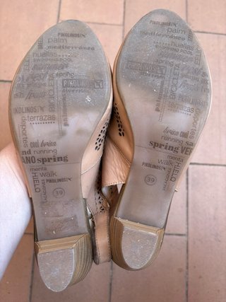 Sandalias Pikolinos Piel Beige Talla 39