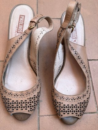 Sandalias Pikolinos Piel Beige Talla 39