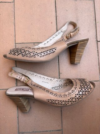 Sandalias Pikolinos Piel Beige Talla 39