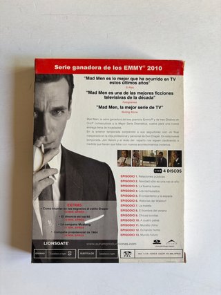 Mad Men Temporada 4 DVD