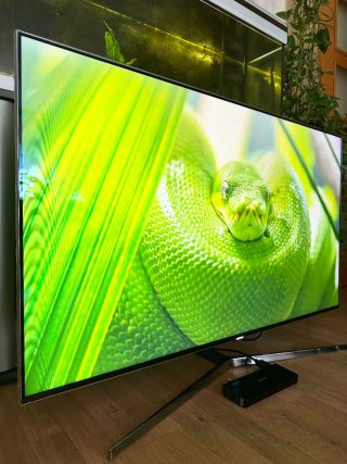 CURVA- Samsung Smart TV 55" QLED 4K HDR Como nuevo