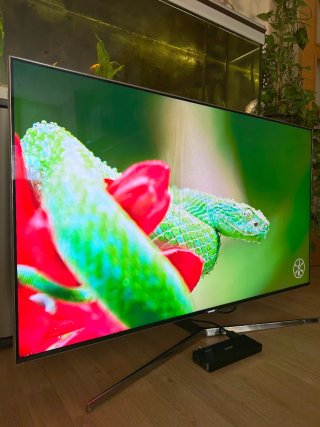 CURVA- Samsung Smart TV 55" QLED 4K HDR Como nuevo