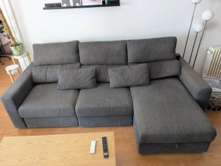 Sofá Ikea Eskilstuna Gris