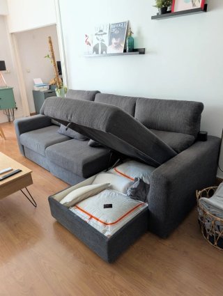 Sofá Ikea Eskilstuna Gris