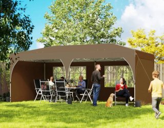 Carpa Plegable 6x3 con Tiras Reflectantes