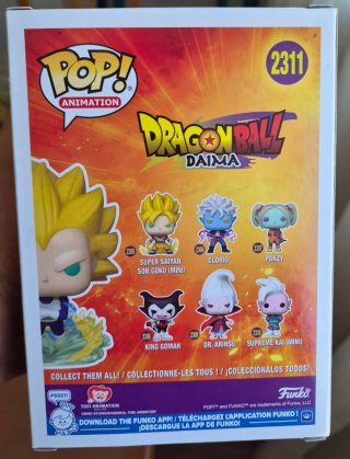 Funko Pop! Dragon Ball Daima 2311 Vegeta 3 Mini