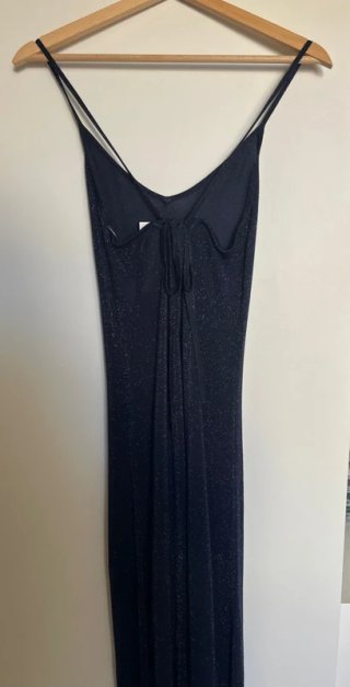 Vestito NAKD glitter blu