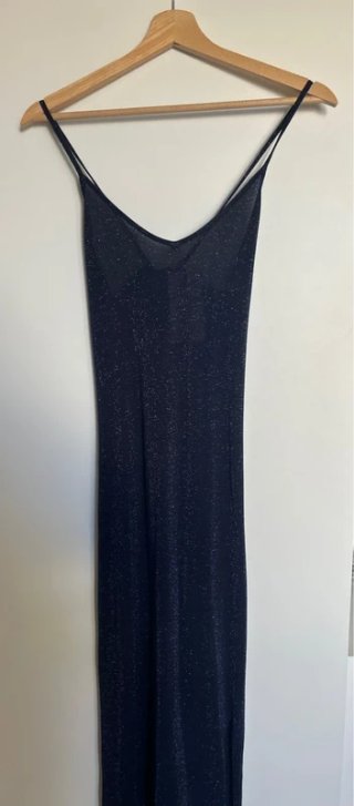 Vestito NAKD glitter blu