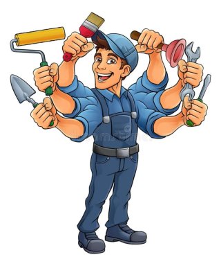 hombre manitas réformas y mantinimiento al hugar