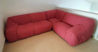 Sofá modular moderno/vintage 3 módulos.