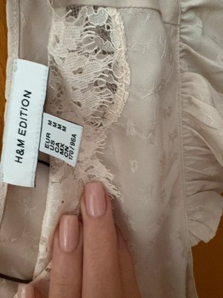 Blusa encaje estilo japonés Talla M