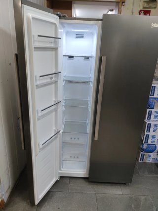 Nevera americana Beko inoxidable 177x90cm garantía
