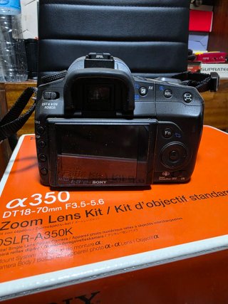 Sony Alpha 350 DSLR-A350K Cámara Digital