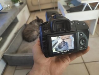 Sony Alpha 350 DSLR-A350K Cámara Digital
