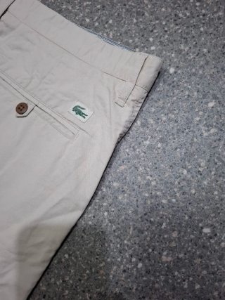 Bermuda chino Lacoste beige taglia 56