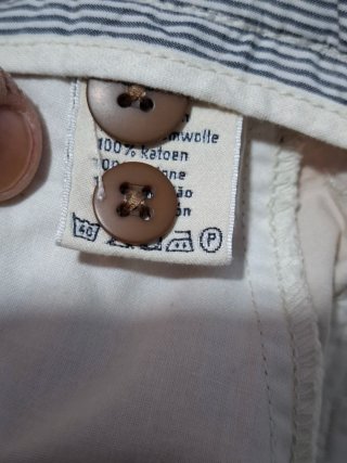 Bermuda chino Lacoste beige taglia 56