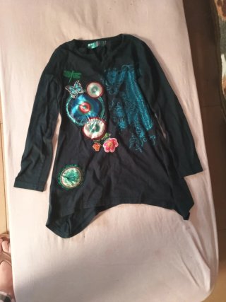 Blusa niña manga larga