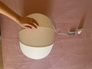 Lámpara Techo Zara Home Algodón Grande