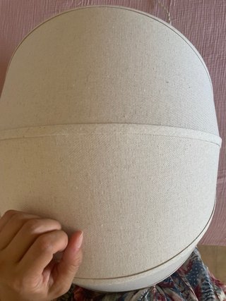 Lámpara Techo Zara Home Algodón Grande